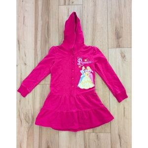 Pink Princess Hooded Dress